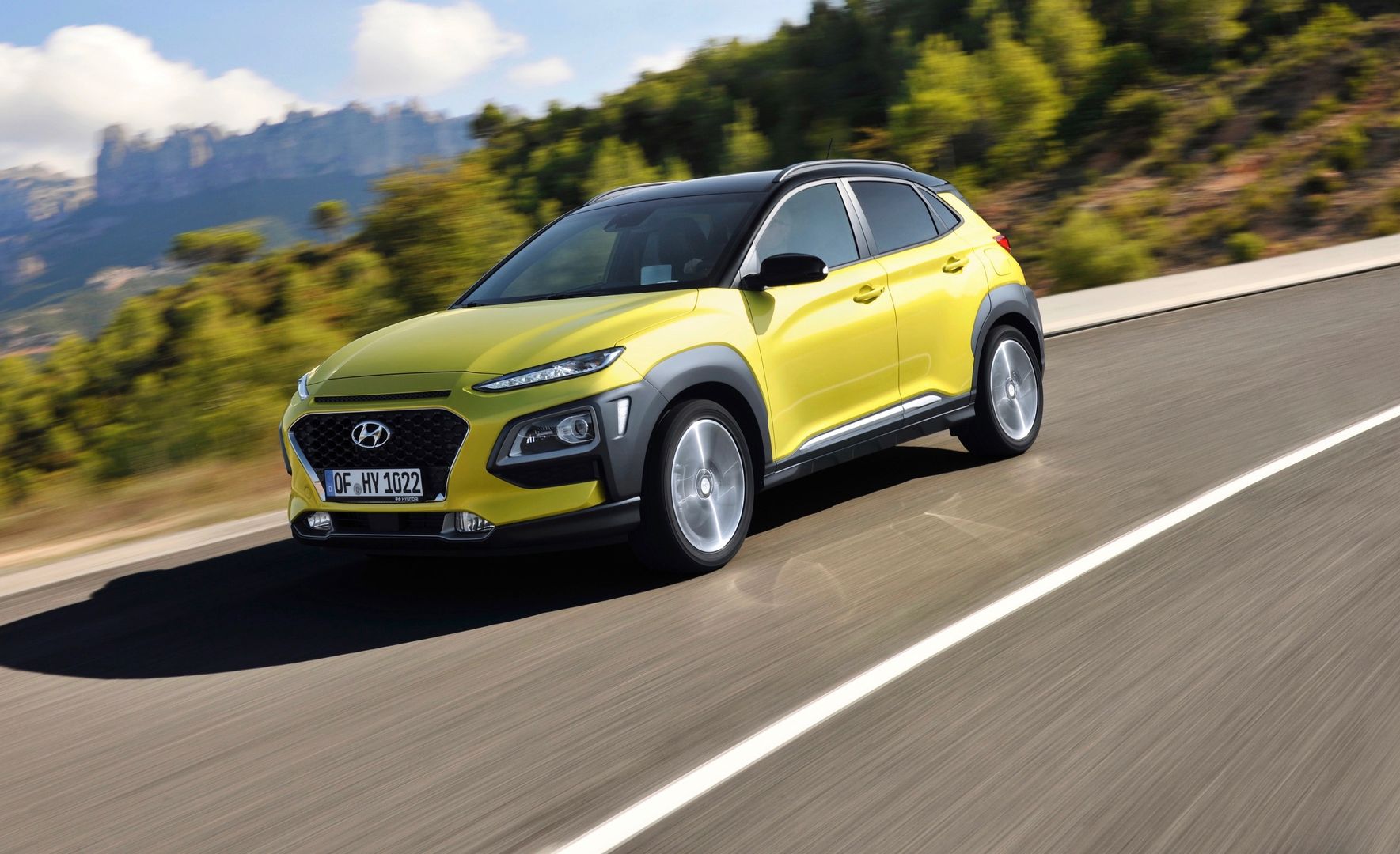 Hyundai Kona osiąga maksymalne noty w testach zderzeniowych Euro NCAP