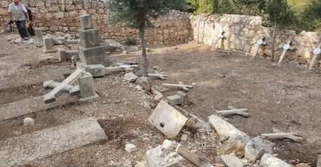 Izrael: Wandale zniszczyli cmentarz katolicki. Interwencja polskiego konsula