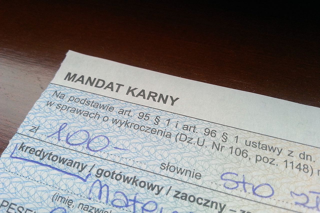 Jaki mandat za takie wykroczenie? Zgadnij!