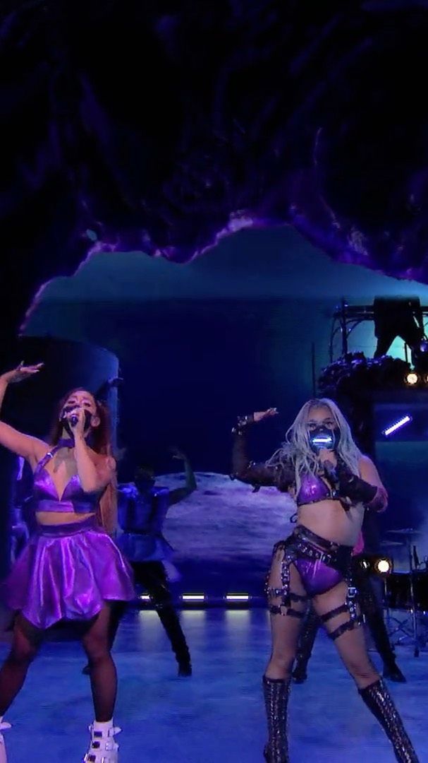 Ariana Grande i Lady Gaga - MTV VMA 2020. Fot. Instagram