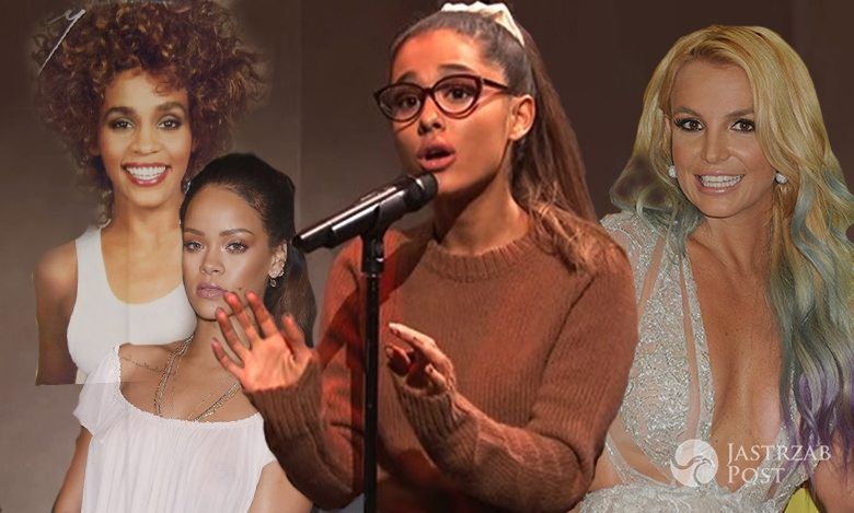 Rihanna, Shakira, Celine Dion i Britney Spears w jednej osobie, czyli niesamowita Ariana Grande w światowych hitach