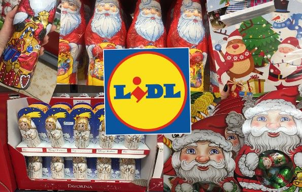 Lidl gotowy na święta 2019. Sklep pełen czekoladowych mikołajów