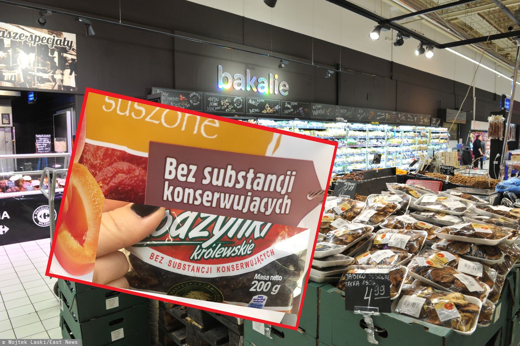 Wiele suszonych owoców zawiera szkodliwy konserwant - dwutlenek siarki.