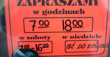 Pierwsza wolna od handlu niedziela "powinna być jeszcze w tym roku". Wypada w Wigilię
