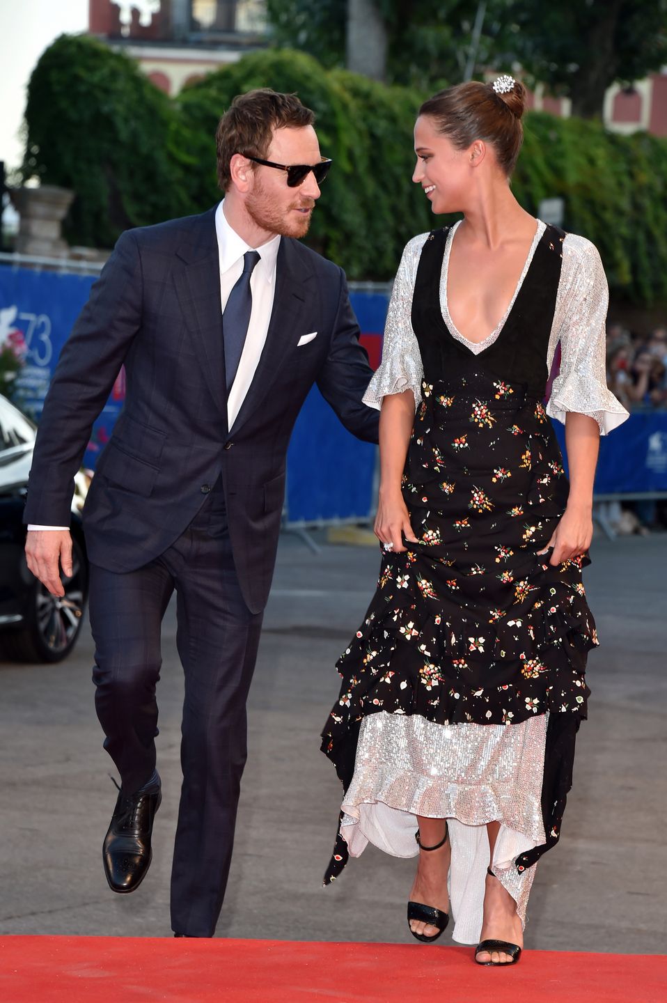 attends the premiere of 'The Light Between Oceans' during the 73rd Venice Film Festival at Sala Grande on September 2, 2016 in Venice, Italy. 