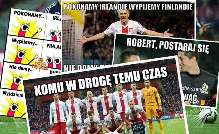 Memy po meczu Polska Irlandia