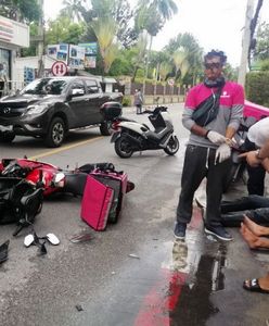 Polski policjant na urlopie ratował życie ofiarom wypadku w Tajlandii