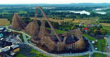 Energylandia. W Polsce powstał najwyższy rollercoaster na świecie