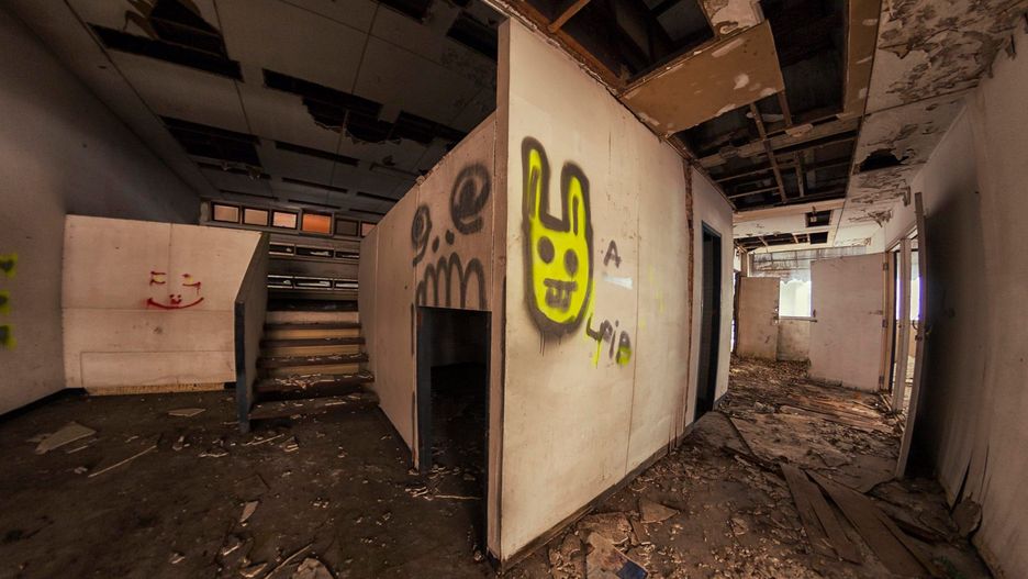 Fotograf odwiedził byłą galerię sztuki w Bangkoku