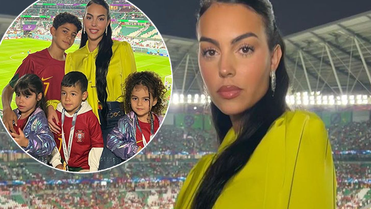 Georgina Rodriguez zabrała dzieci i siostrę na mundial. Inez Rodriguez wygląda jak bliźniaczka partnerki Cristiano Ronaldo