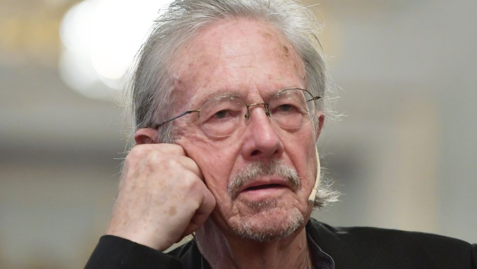 Peter Handke w Sztokholmie nie wytrzymał do końca konferencji