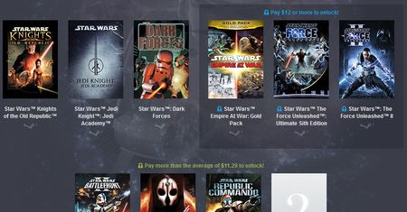 Star Wars: Jedi Knight, Dark Forces, Republic Commando i Knights of the Old Republic gwiazdami nowego Humble Bundle