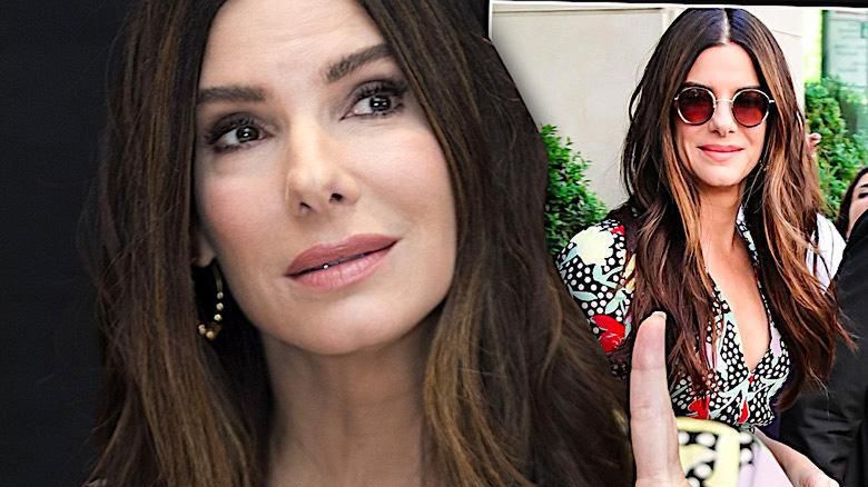 Sandra Bullock w kolczykach Lilou