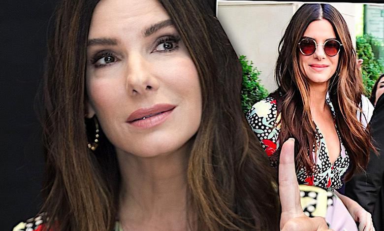 Sandra Bullock w kolczykach Lilou