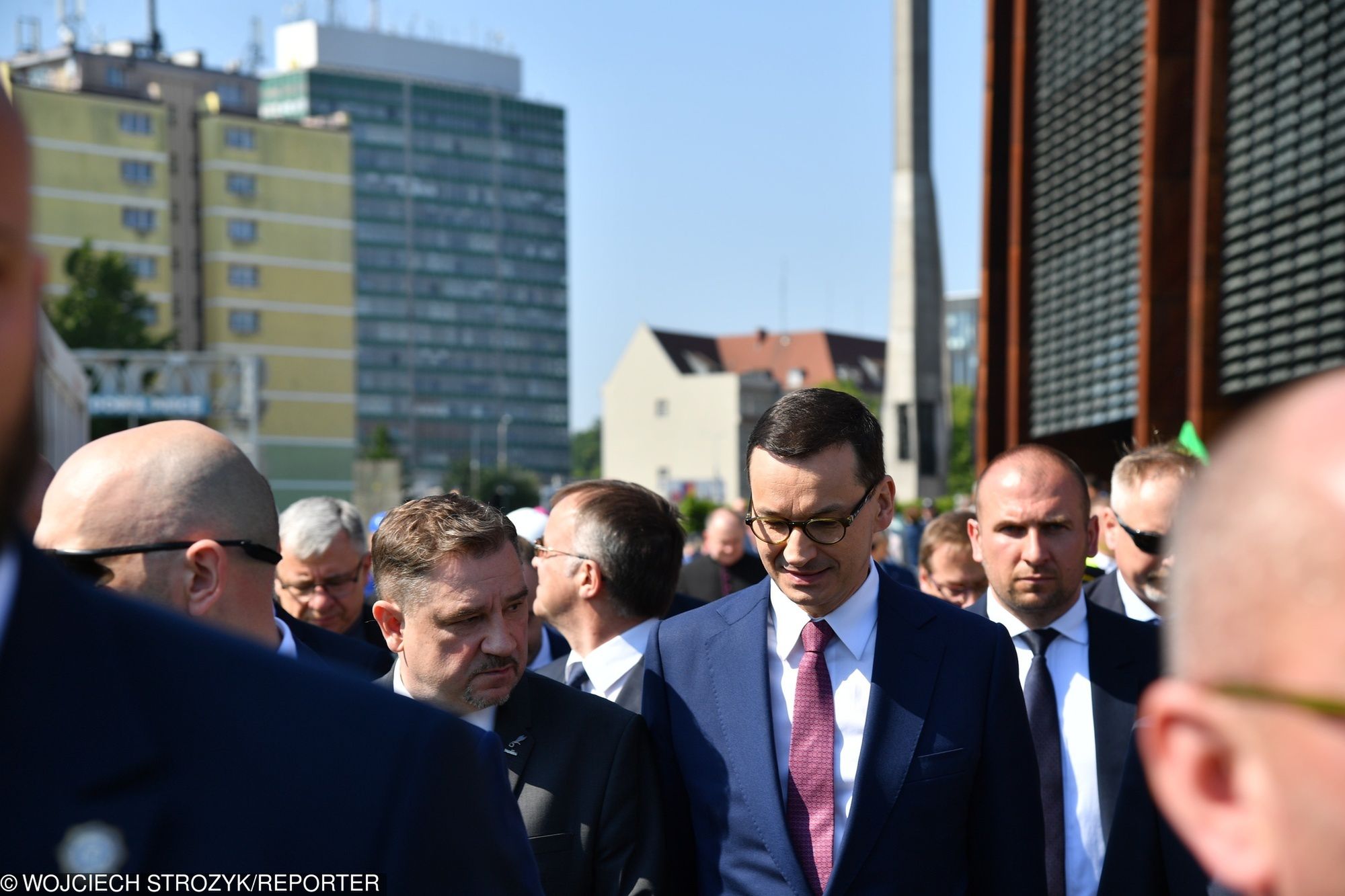 Premier Mateusz Morawiecki w Gdańsku, 3 czerwca