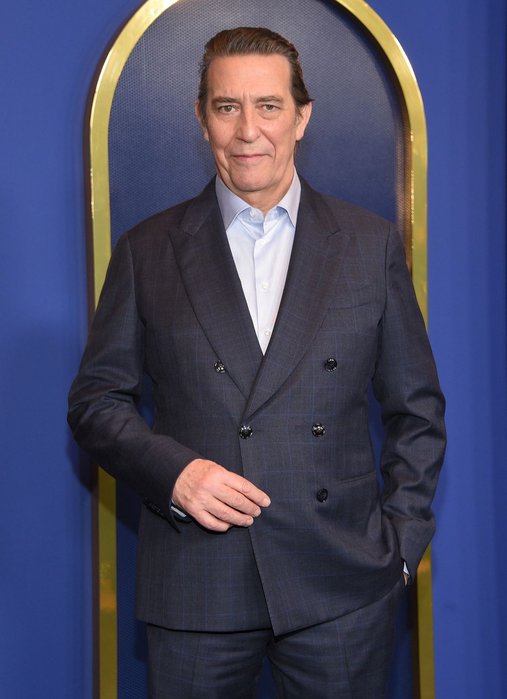 Ciarán Hinds na tradycyjnym lunchu przed galą Oscary 2022 | fot. ONS