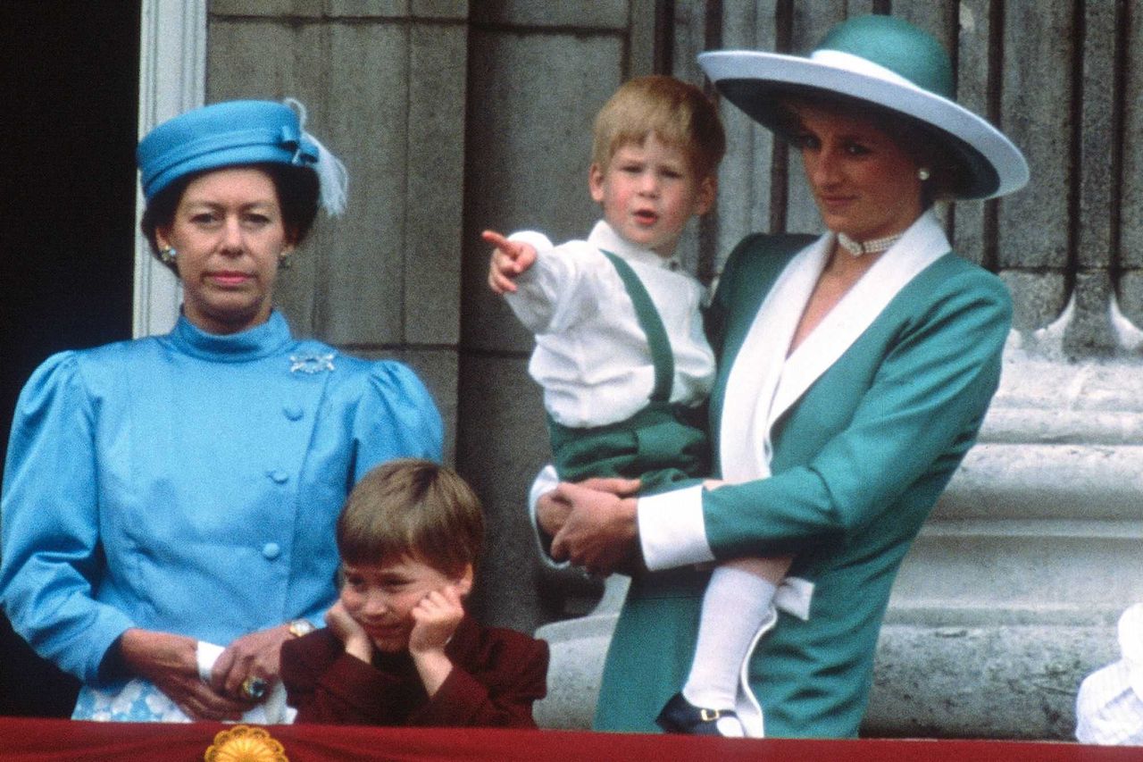 Małgorzata Windsor i księżna Diana