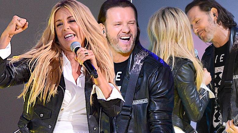 Małgorzata Rozenek i Radosław Majdan występ Iron Majdan piosenka