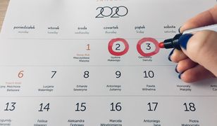 Dni wolne od pracy w 2020 r. Sprawdź, kiedy wziąć urlop, żeby mieć długi weekend