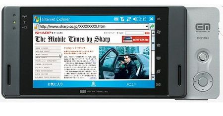 Smartfon z GoForce - Sharp EM-ONE