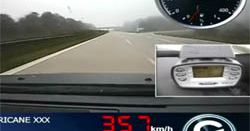 G-Power BMW M5 Hurricane RS jedzie 357 km/h na autostradzie