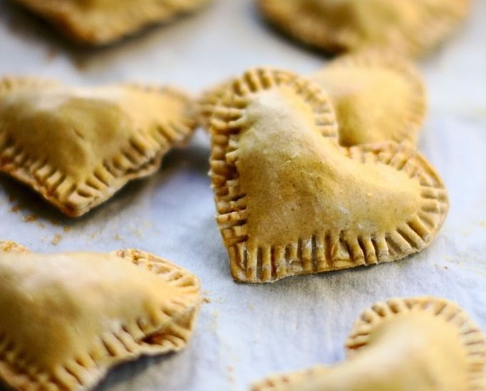 Pieczone pierogi z jabłkami