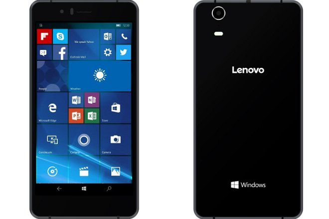 Lenovo prezentuje swój pierwszy telefon z Windows 10