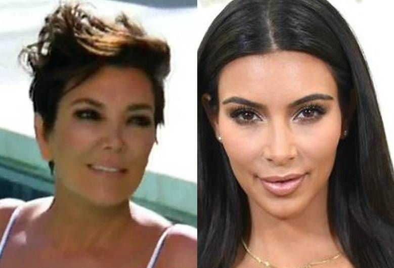 Kris Jenner i Kim Kardashian
Fot.screen z Facebook