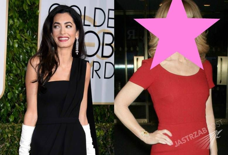 Amal Clooney zebrała cięgi za swoją kreację na Złotych Globach - krytycy byli bezlitośni!