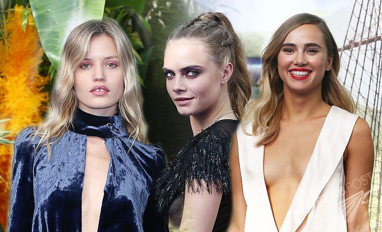 Gwiazdy na premierze filmu o Piotrusiu Panie: Cara Delevingne pokazała za dużo!