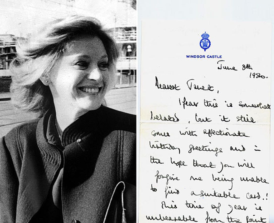 Janet Jenkins pokazała list miłosny od księcia Karola