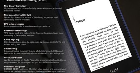 Amazon ujawnił datę premiery następcy Kindle Paperwhite
