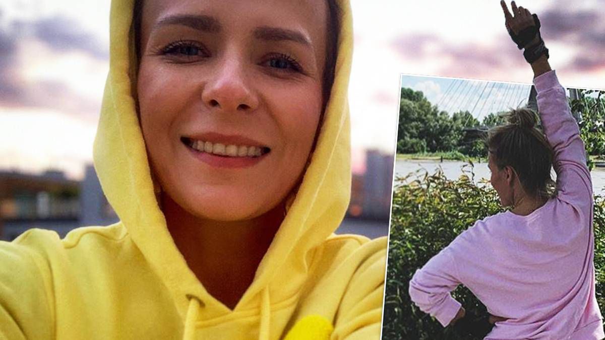 Szczupła jak igiełka Aneta Zając szaleje na rolkach. Internauci komplementują jej figurę: "Chylę czoła"