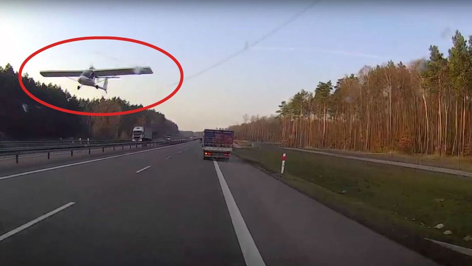 Niebezpiecznym przelotem awionetki na S3 zajmie się policja