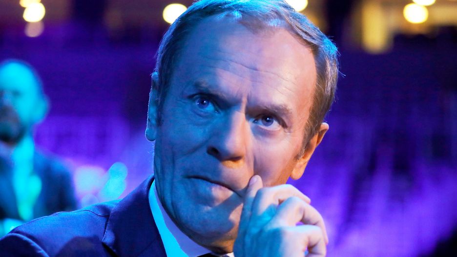 Donald Tusk w Zagrzebiu podczas kongresu Europejskiej Partii Ludowej.