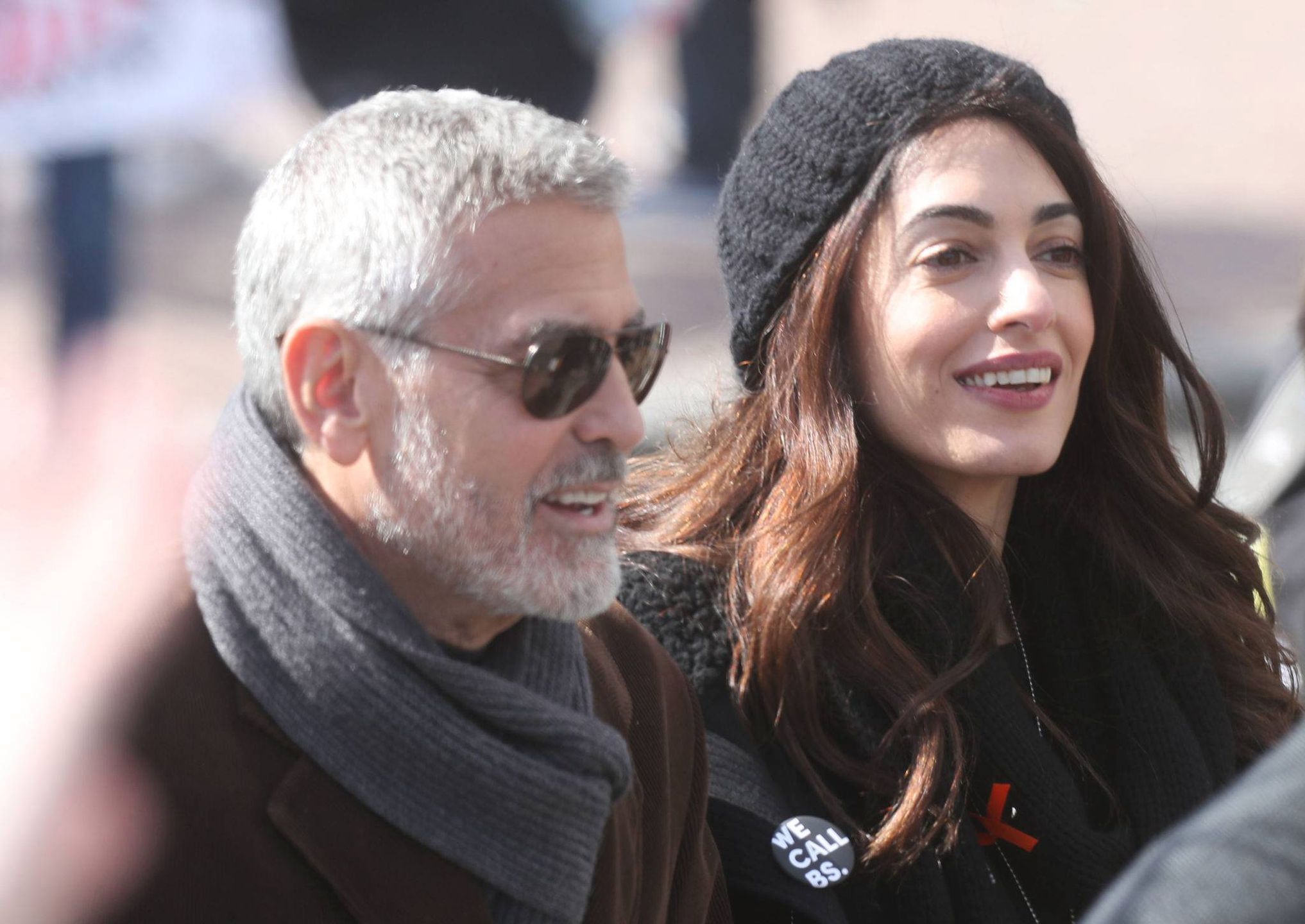 George Clooney i Amal Clooney – March For Our Lives