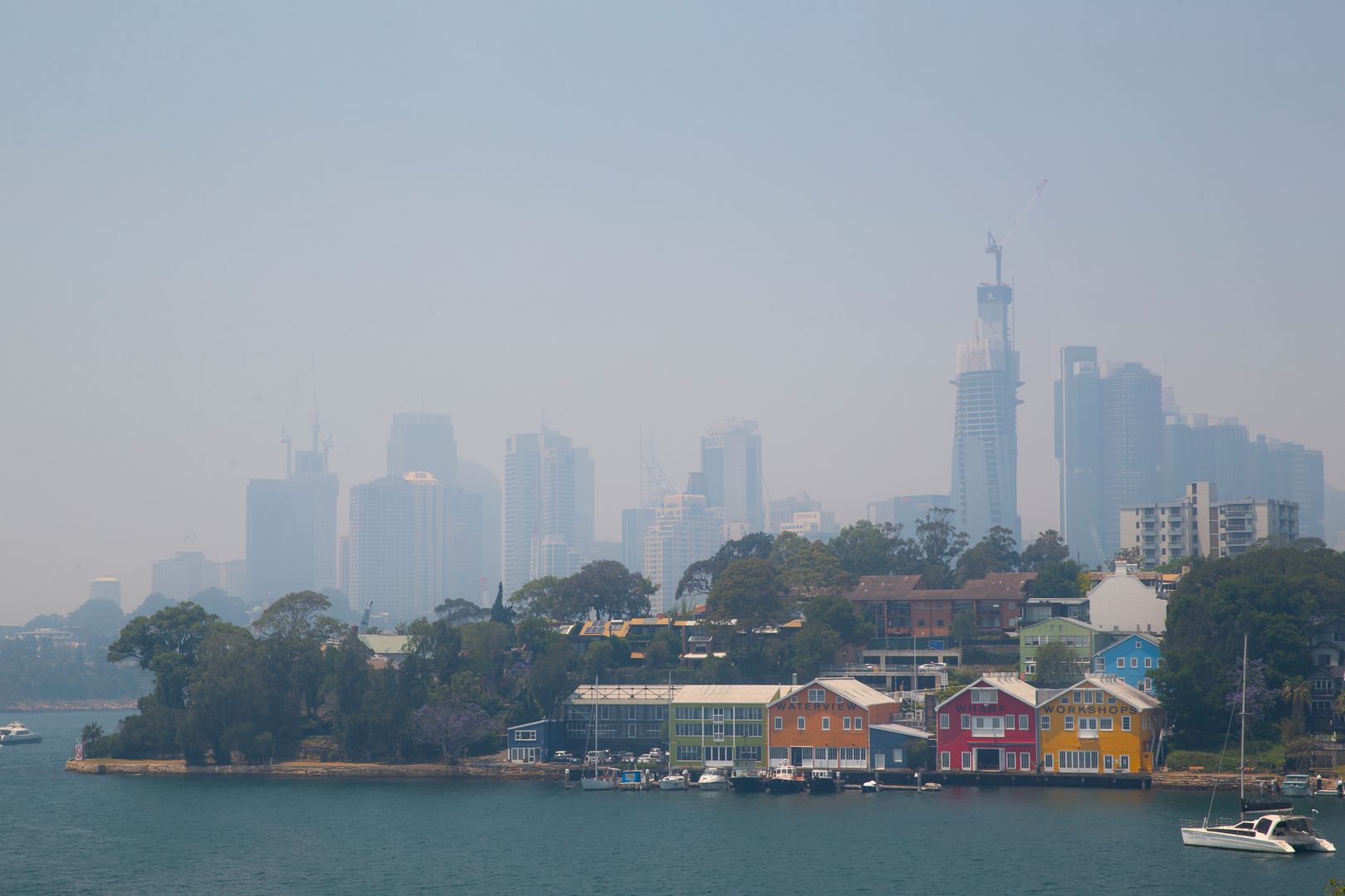 Całe Sydney w dymie