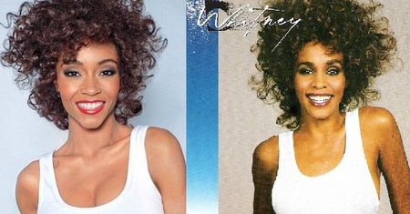Zobacz Yaya DaCostę ucharakteryzowaną na Whitney Houston