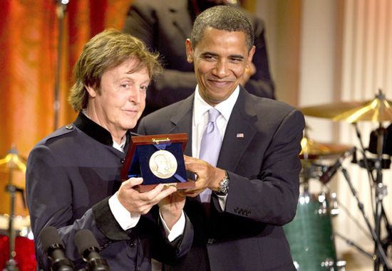 Paul McCartney uhonorowany nagrodą im. Gershwinów