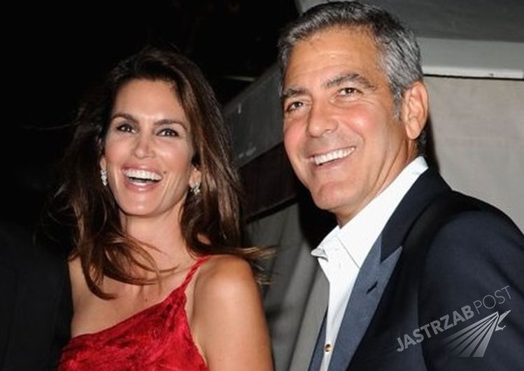 Cindy Crawford i George Clooney wylądowali razem w łóżku