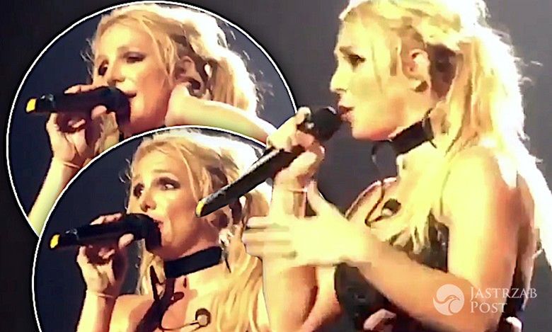 Britney Spears puściły nerwy na koncercie! Posłuchajcie jak naprawdę śpiewa na żywo [WIDEO]