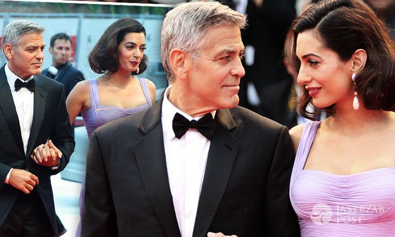 George Clooney i Amal Clooney na festiwalu w Wenecji 2017