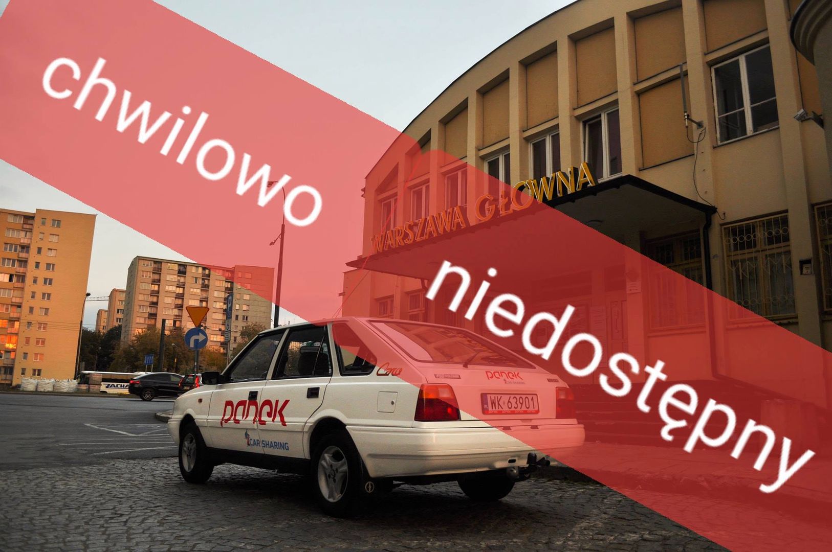 Jedyny polonez do wynajęcia aplikacją został zniszczony przez klienta 