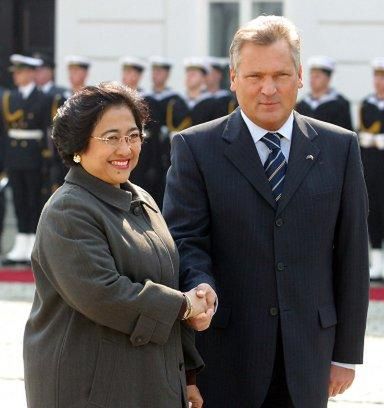 Prezydent Indonezji w Warszawie