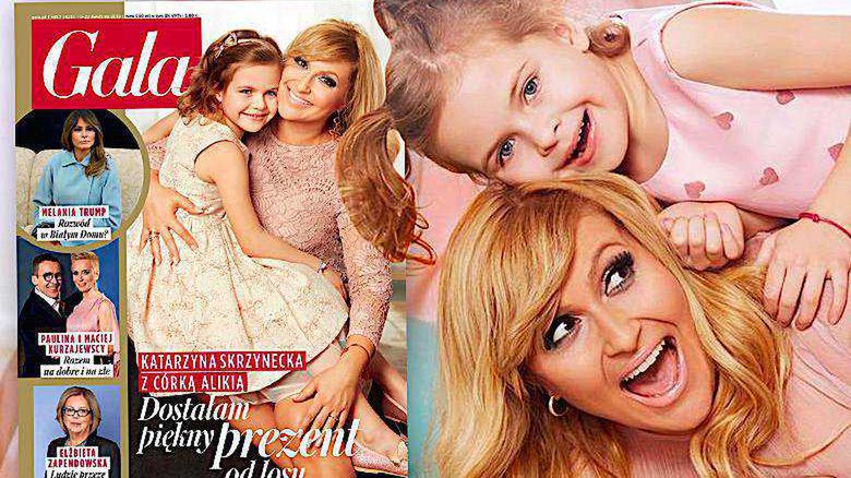 Katarzyna Skrzynecka, córka Alikia, Gala, wywiad