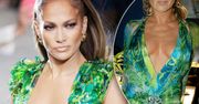 Polska gwiazda jak Jennifer Lopez! Ona też miała na sobie słynną suknię Versace. Wyglądała równie obłędnie