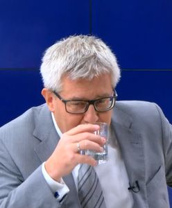 Małgorzata Sadurska powinna zostać wiceszefową PZU? Czarnecki nabrał wody w usta. Dosłownie