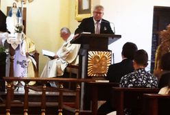 Ryszard Czarnecki w kościele. "Skandal z amboną"