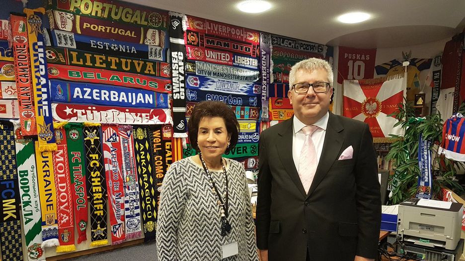 Ambasador Bahrajnu w gabinecie Ryszarda Czarneckiego