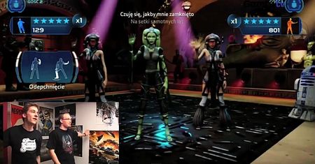 Na kanapie (a właściwie obok): Star Wars Kinect